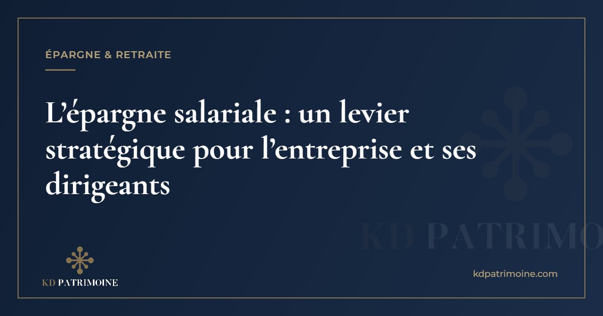 Lire la suite à propos de l’article L’épargne salariale : un levier stratégique pour l’entreprise et ses dirigeants